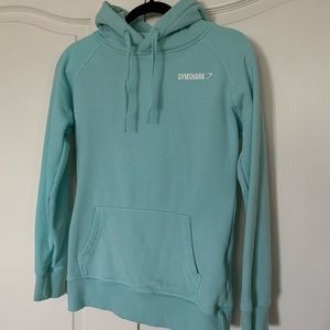 Gymshark Baby/Sky Blue Hoodie - Small